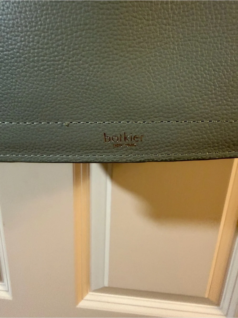 Botkier Light Blue Pebbled Leather Crossbody
